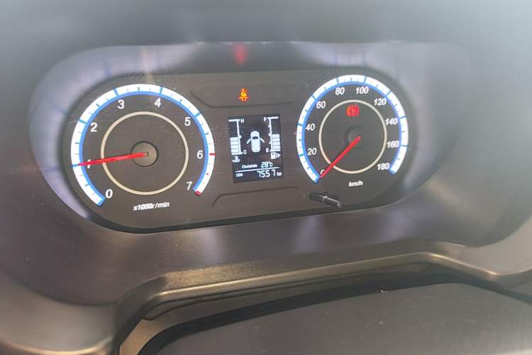 Used CHANGAN KAICHENG Ounuo S 2021 1.5L Ono S Smart Edition Dual-Steaming Air-Conditioned Bus JL473QG Instrument Cluster