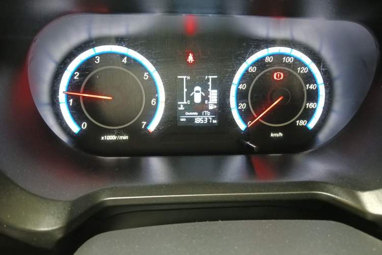 Used CHANGAN KAICHENG Ounuo S 2021 1.5L Ono S Smart Edition Single-Steaming Air-Conditioned Bus JL473QG Odometer Close Up