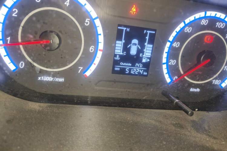 Used CHANGAN KAICHENG Ounuo S 2021 1.5L Ono S Smart Edition Single-Steaming Air-Conditioned Bus JL473QG Odometer Close Up