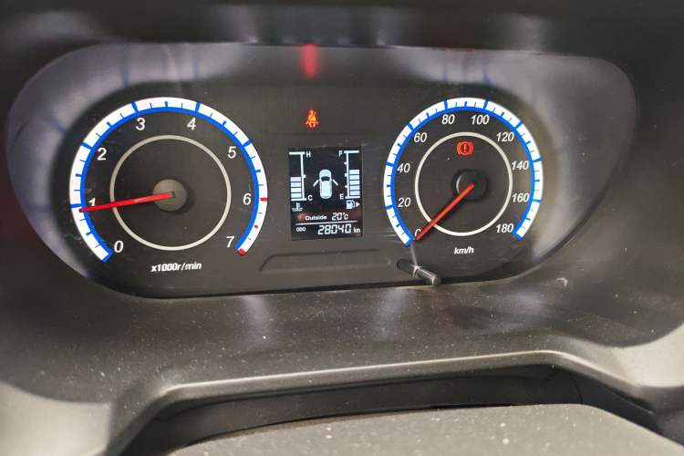 Used CHANGAN KAICHENG Ounuo S 2021 1.5L Ono S Smart Edition Dual-Steaming Air-Conditioned Bus JL473QG Odometer Close Up