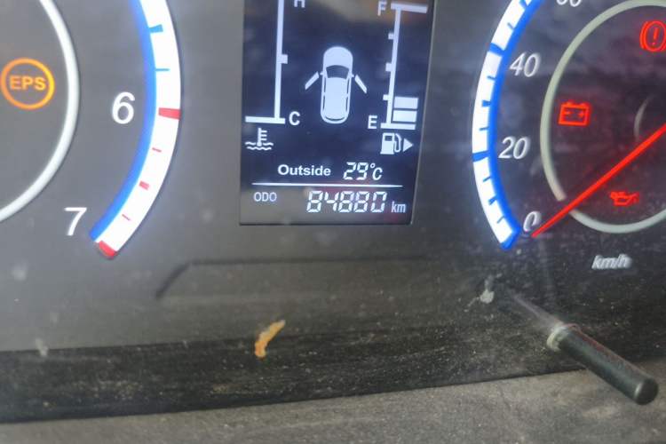 Used CHANGAN KAICHENG Ounuo S 2021 1.5L Ono S Smart Edition Single-Steaming Air-Conditioned Bus JL473QG Odometer Close Up