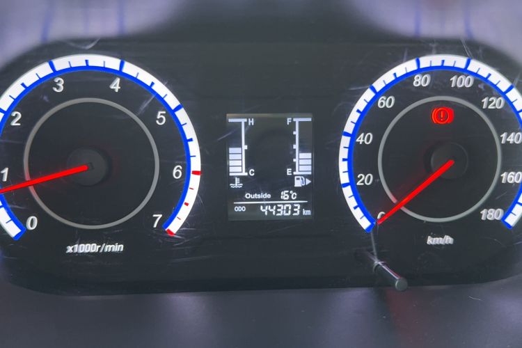 Used CHANGAN KAICHENG Ounuo S 2021 1.5L Ono S Smart Edition Single-Steaming Air-Conditioned Bus JL473QG Odometer Close Up