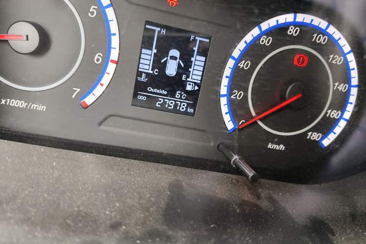 Used CHANGAN KAICHENG Ounuo S 2021 1.5L Ono S Smart Edition Non-Air-Conditioned Passenger Vehicle JL473QG Odometer Close Up