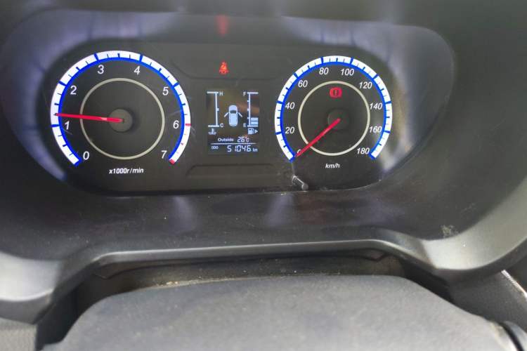 Used CHANGAN KAICHENG Ounuo S 2021 1.5L Ono S Smart Edition Dual-Steaming Air-Conditioned Bus JL473QG Odometer Close Up