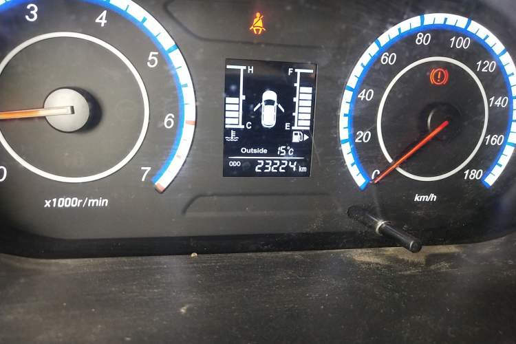 Used CHANGAN KAICHENG Ounuo S 2021 1.5L Ono S Smart Edition Non-Air-Conditioned Passenger Vehicle JL473QG Odometer Close Up
