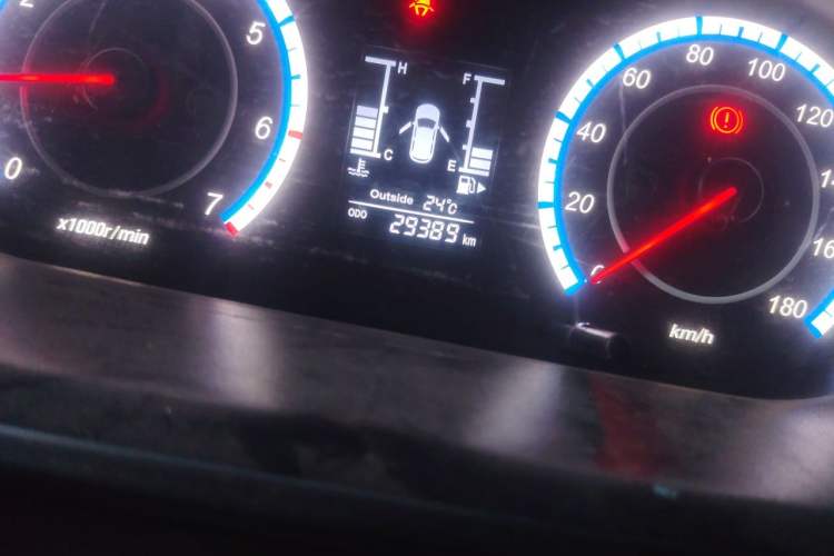 Used CHANGAN KAICHENG Ounuo S 2021 1.5L Ono S Smart Edition Dual-Steaming Air-Conditioned Bus JL473QG Odometer Close Up
