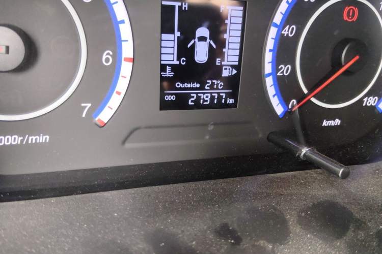 Used CHANGAN KAICHENG Ounuo S 2021 1.5L Ono S Smart Edition Single-Steaming Air-Conditioned Bus JL473QG Odometer Close Up