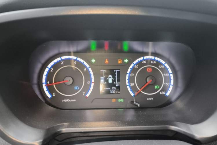Used CHANGAN KAICHENG Ounuo S 2021 1.5L Ono S Smart Edition Single-Steaming Air-Conditioned Bus JL473QG Odometer Close Up