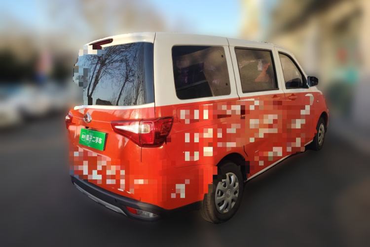 Used CHANGAN KAICHENG Ounuo S 2021 1.5L Ono S Smart Edition Single-Steaming Air-Conditioned Bus JL473QG Rear Right 45 Deg