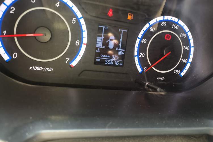 Used CHANGAN KAICHENG Ounuo S 2021 1.5L Ono S Smart Edition Single-Steaming Air-Conditioned Bus JL473QG Odometer Close Up