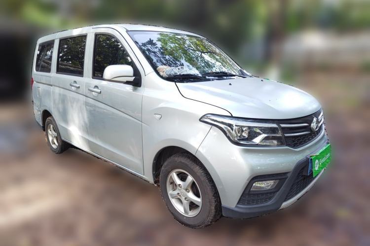 Used CHANGAN KAICHENG Ounuo S 2023 1.5L Deluxe Edition Dual-Steaming Air-Conditioned Passenger Van JL473QG 7 Seats Front Right 45 Deg