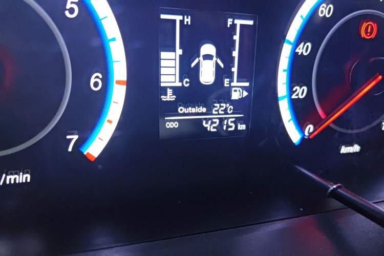 Used CHANGAN KAICHENG Ounuo S 2023 1.5L Deluxe Edition Dual-Steaming Air-Conditioned Passenger Van JL473QG 7 Seats Odometer Close Up
