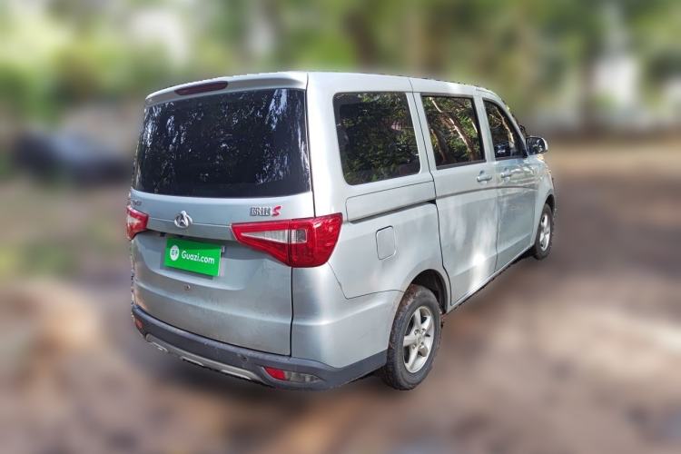 Used CHANGAN KAICHENG Ounuo S 2023 1.5L Deluxe Edition Dual-Steaming Air-Conditioned Passenger Van JL473QG 7 Seats Rear Right 45 Deg