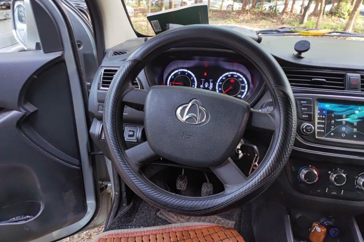 Used CHANGAN KAICHENG Ounuo S 2023 1.5L Deluxe Edition Dual-Steaming Air-Conditioned Passenger Van JL473QG 7 Seats Steering Wheel