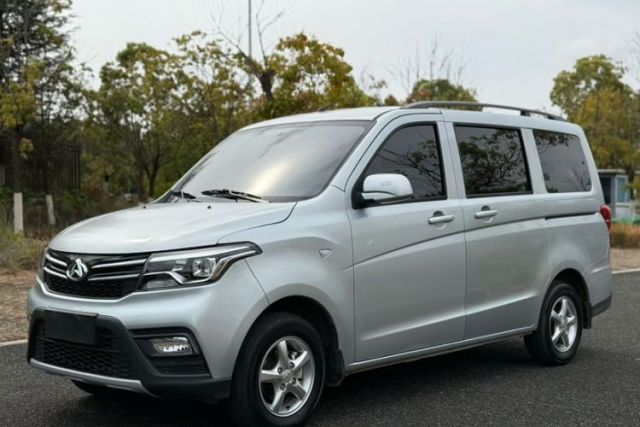 Used CHANGAN KAICHENG Ounuo S 2023 1.5L Deluxe Edition Dual-Steaming Air-Conditioned Passenger Van JL473QG 7 Seats