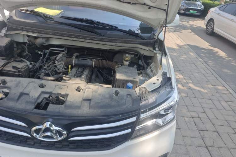 Used CHANGAN KAICHENG Ounuo S 2023 1.5L Deluxe Edition Dual-Steaming Air-Conditioned Passenger Van JL473QG 7 Seats Engine Bay Left