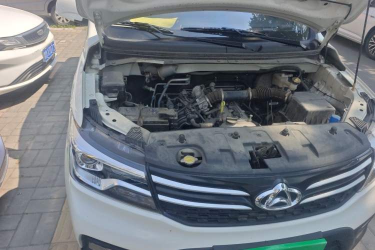 Used CHANGAN KAICHENG Ounuo S 2023 1.5L Deluxe Edition Dual-Steaming Air-Conditioned Passenger Van JL473QG 7 Seats Engine Bay Right