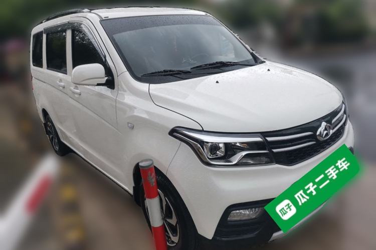 Used CHANGAN KAICHENG Ounuo S 2023 1.5L Deluxe Edition Dual-Steaming Air-Conditioned Passenger Van JL473QG 7 Seats Exterior 2