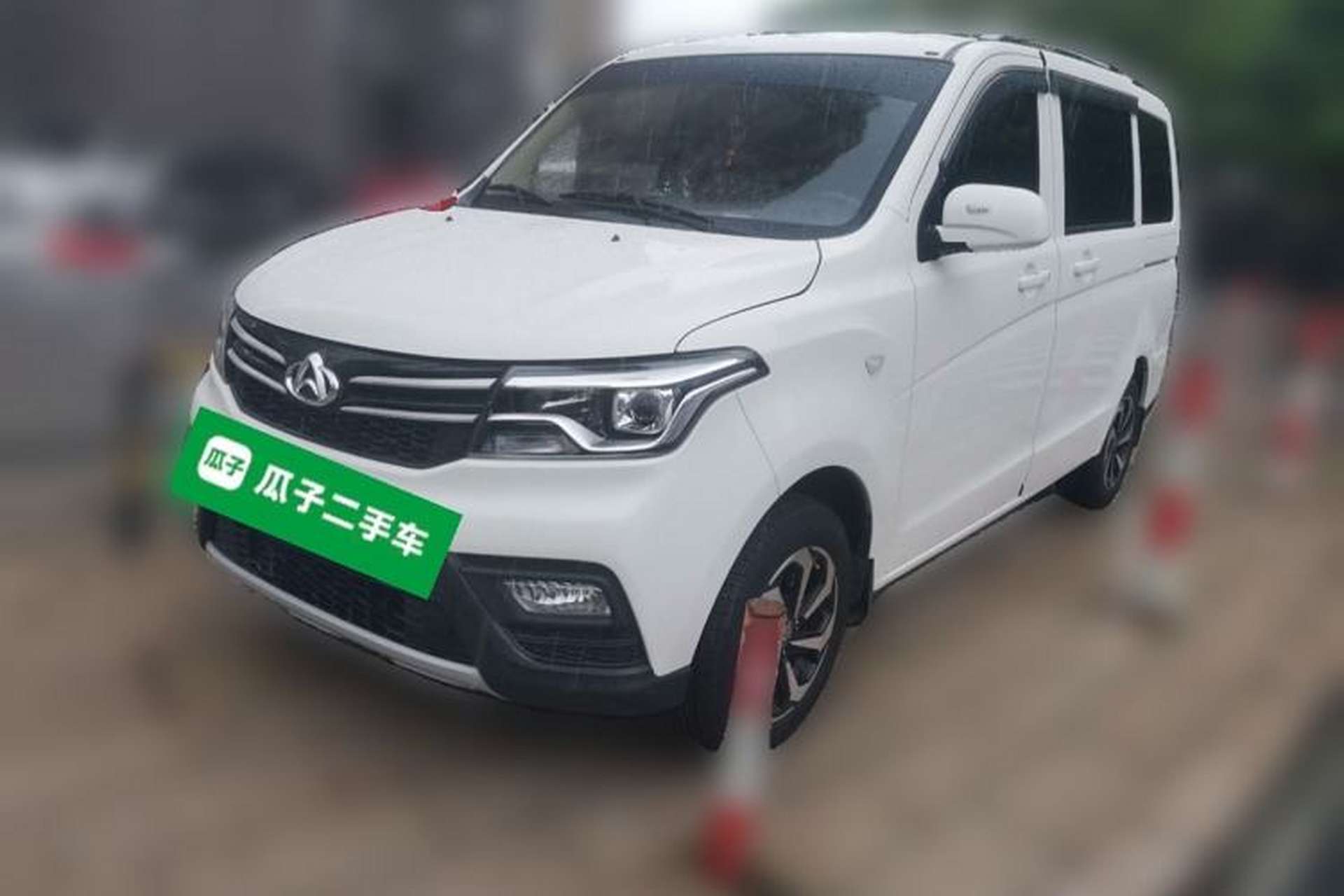 Used CHANGAN KAICHENG Ounuo S 2023 1.5L Deluxe Edition Dual-Steaming Air-Conditioned Passenger Van JL473QG 7 Seats Front Left 45 Deg