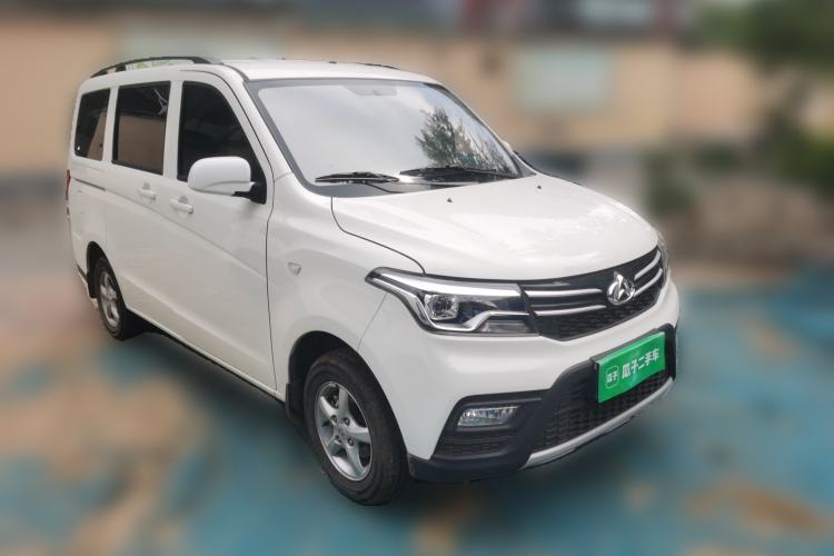 Used CHANGAN KAICHENG Ounuo S 2023 1.5L Deluxe Edition Dual-Steaming Air-Conditioned Passenger Van JL473QG 7 Seats Front Right 45 Deg