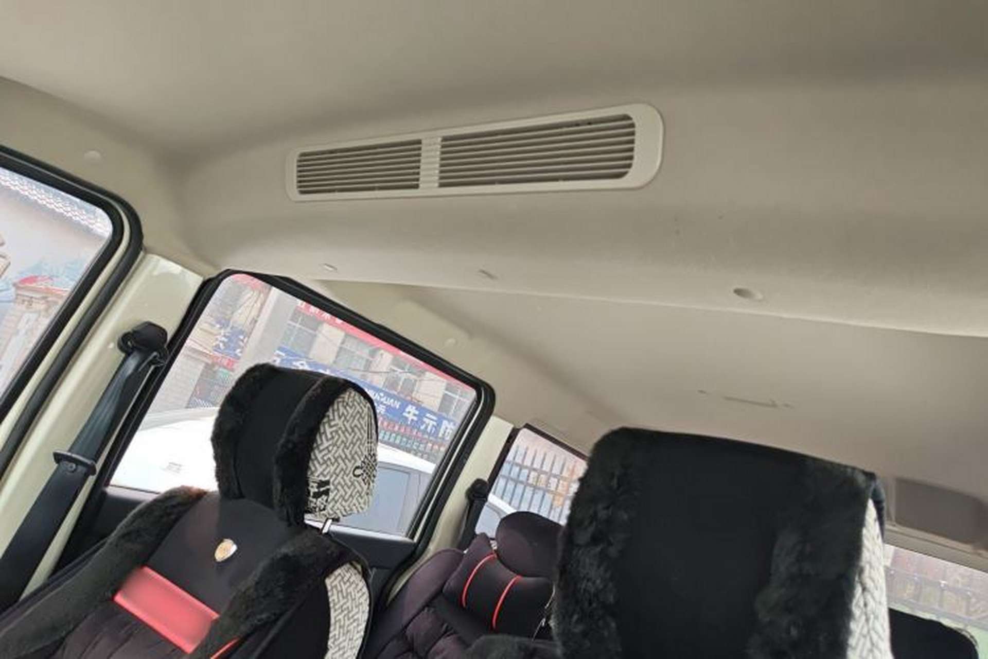 Used CHANGAN KAICHENG Ounuo S 2023 1.5L Deluxe Edition Dual-Steaming Air-Conditioned Passenger Van JL473QG 7 Seats Headliner