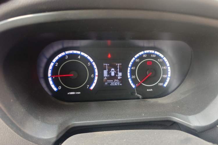 Used CHANGAN KAICHENG Ounuo S 2023 1.5L Deluxe Edition Dual-Steaming Air-Conditioned Passenger Van JL473QG 7 Seats Instrument Cluster