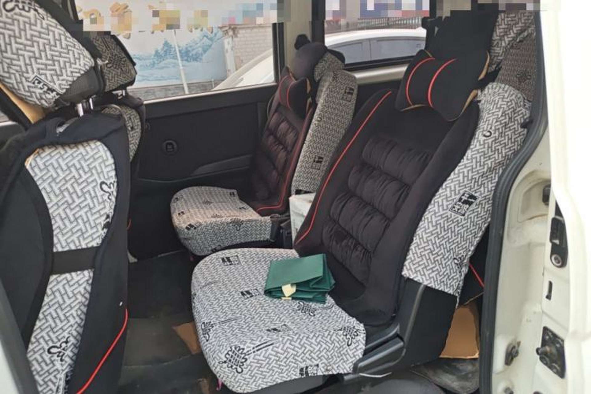 Used CHANGAN KAICHENG Ounuo S 2023 1.5L Deluxe Edition Dual-Steaming Air-Conditioned Passenger Van JL473QG 7 Seats Left Rear Seat