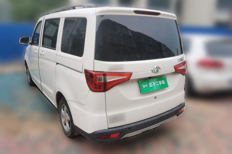 Used CHANGAN KAICHENG Ounuo S 2023 1.5L Deluxe Edition Dual-Steaming Air-Conditioned Passenger Van JL473QG 7 Seats Rear Left 45 Deg
