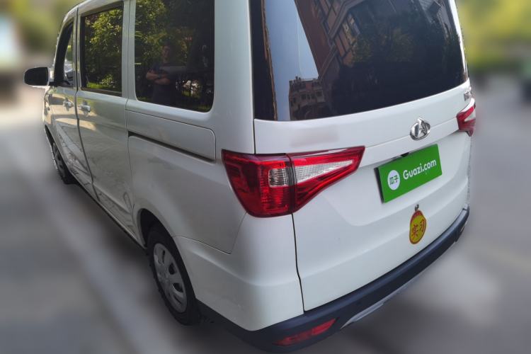 Used CHANGAN KAICHENG Ounuo S 2023 1.5L Deluxe Edition Dual-Steaming Air-Conditioned Passenger Van JL473QG 7 Seats Rear Left 45 Deg