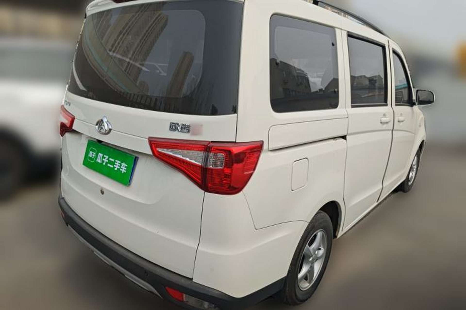 Used CHANGAN KAICHENG Ounuo S 2023 1.5L Deluxe Edition Dual-Steaming Air-Conditioned Passenger Van JL473QG 7 Seats Rear Right 45 Deg