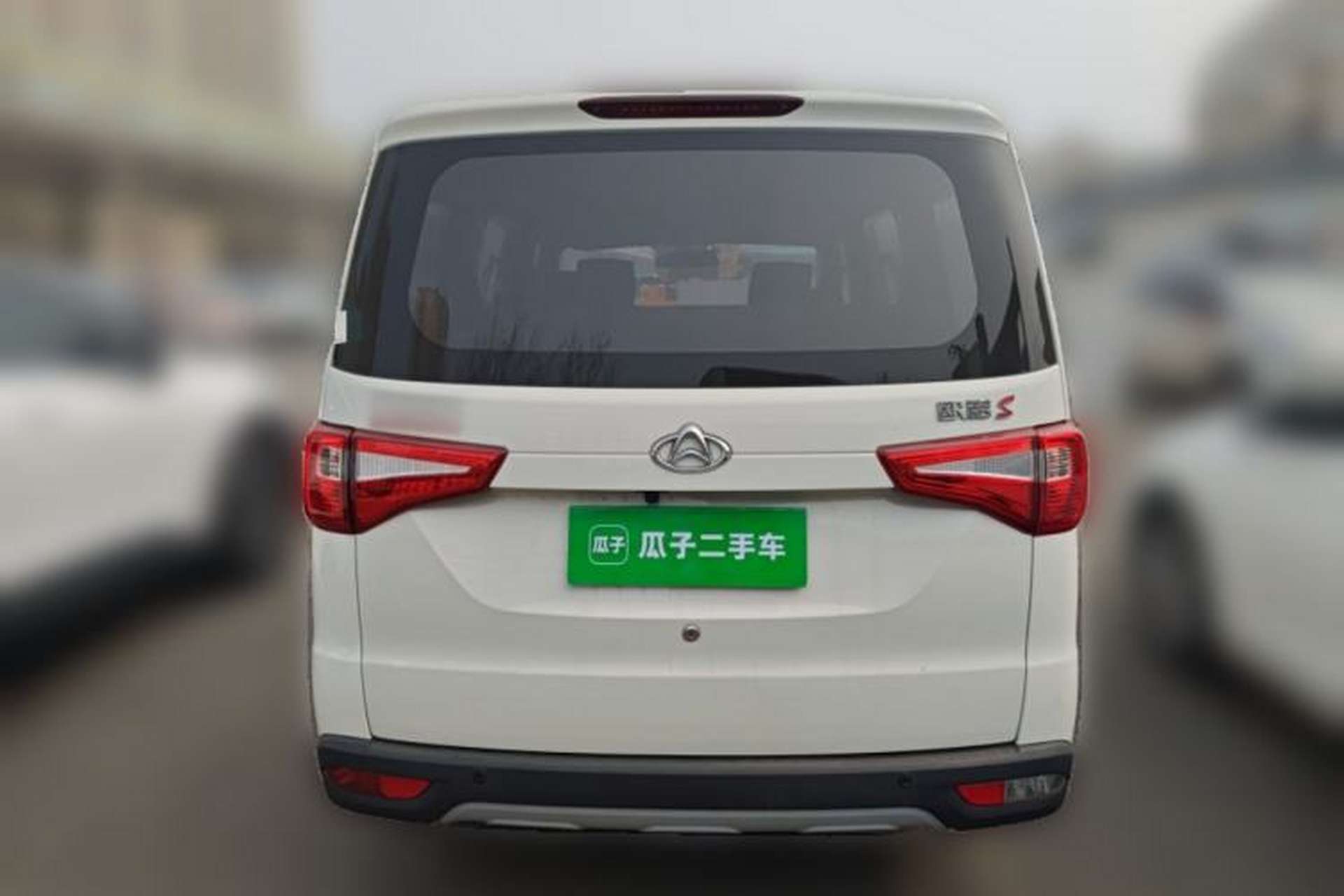 Used CHANGAN KAICHENG Ounuo S 2023 1.5L Deluxe Edition Dual-Steaming Air-Conditioned Passenger Van JL473QG 7 Seats Rear