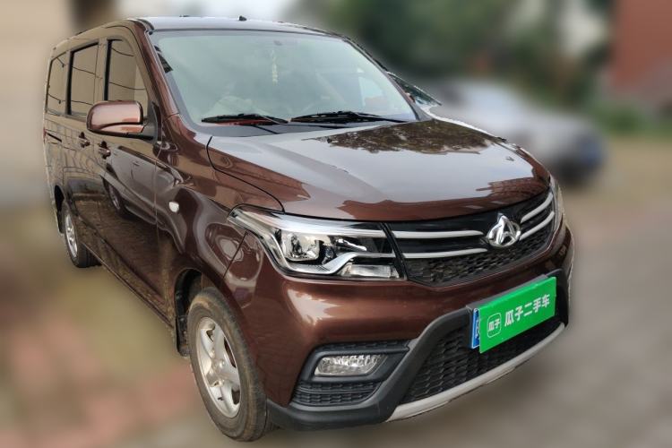 Used CHANGAN KAICHENG Ounuo S 2023 1.5L Deluxe Edition Dual-Steaming Air-Conditioned Passenger Van JL473QG 7 Seats Front Right 45 Deg