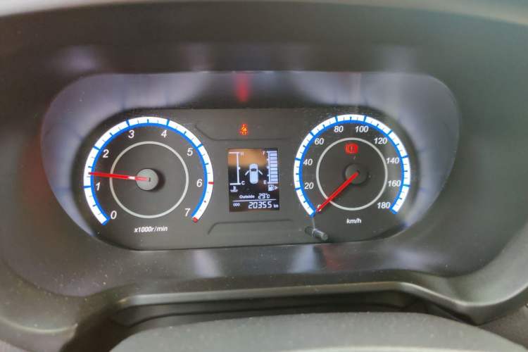 Used CHANGAN KAICHENG Ounuo S 2023 1.5L Deluxe Edition Dual-Steaming Air-Conditioned Passenger Van JL473QG 7 Seats Instrument Cluster