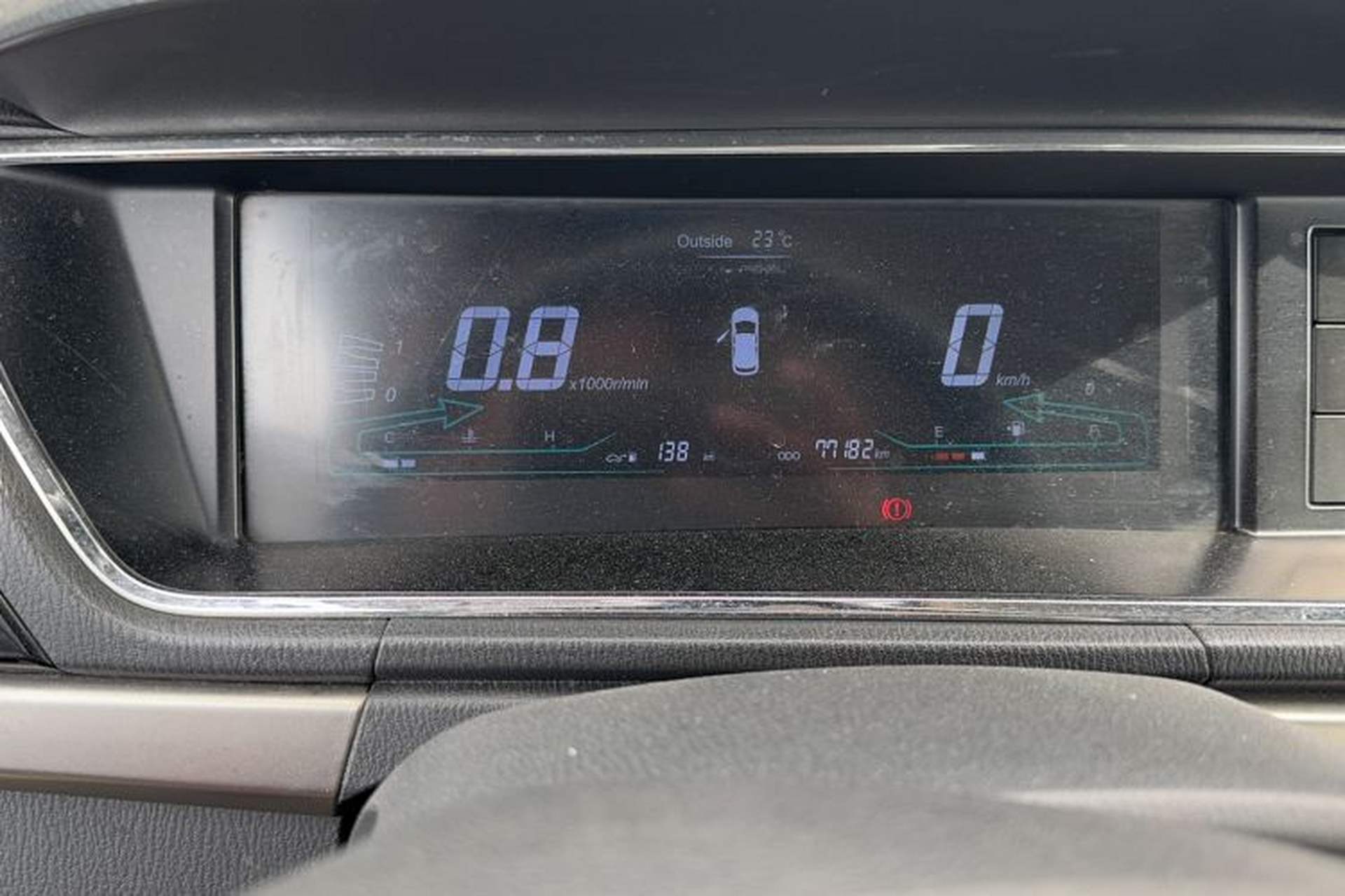Used CHANGAN KAICHENG Oushang A600 2016 1.5L Manual Luxury 7-Seater Odometer Close Up
