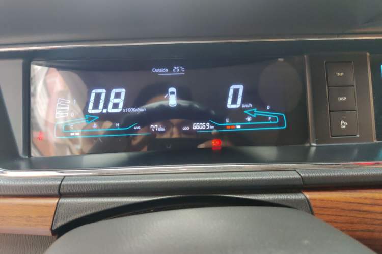 Used CHANGAN KAICHENG Oushang A600 2016 1.5L Manual Luxury 7-Seater Odometer Close Up