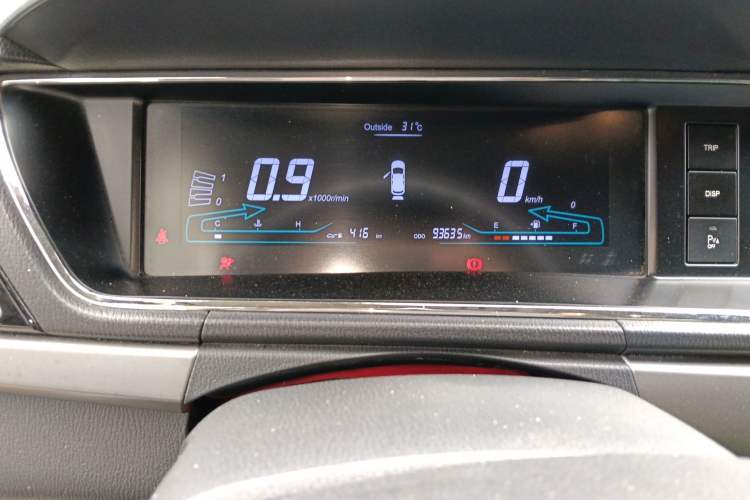 Used CHANGAN KAICHENG Oushang A600 2016 1.5L Manual Luxury 7-Seater Instrument Cluster