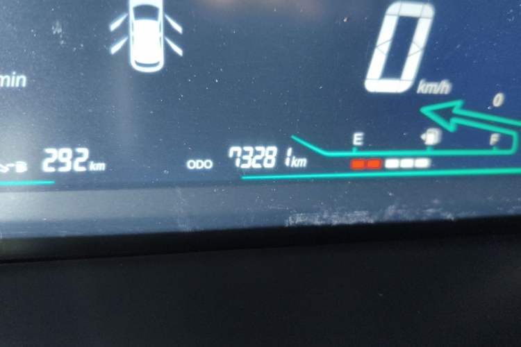 Used CHANGAN KAICHENG Oushang A600 2017 1.5L Manual Luxury Version Odometer Close Up