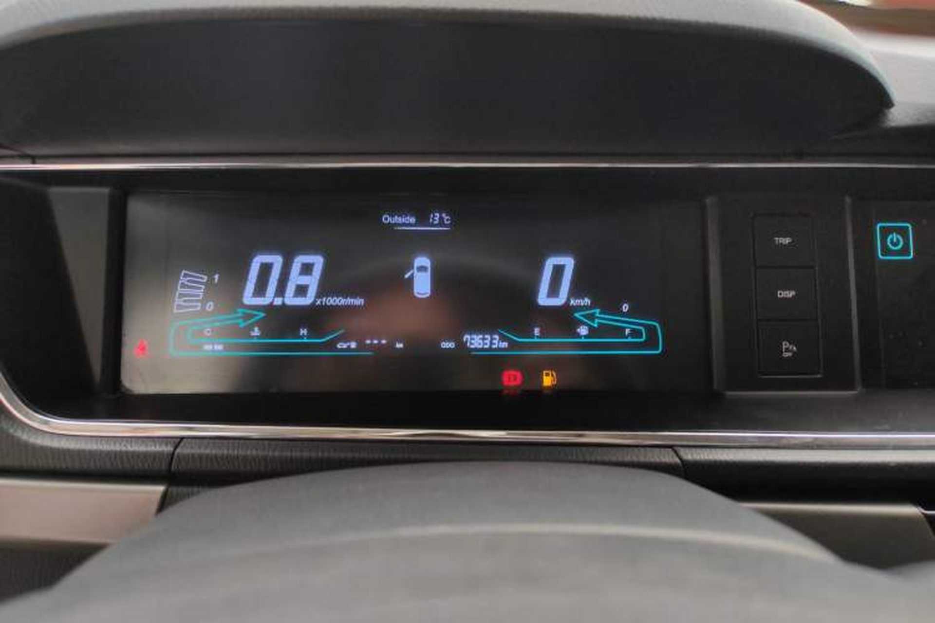 Used CHANGAN KAICHENG Oushang A600 2017 1.5L Manual Luxury Model Odometer Close Up