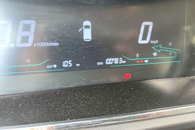 Used CHANGAN KAICHENG Oushang A600 2017 1.5L Manual Standard Edition Odometer Close Up