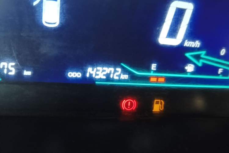 Used CHANGAN KAICHENG Oushang A600 2017 1.5L Manual Standard Edition Odometer Close Up
