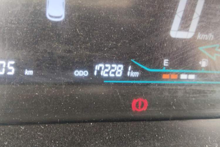 Used CHANGAN KAICHENG Oushang A600 2017 1.5L Manual Standard Edition Odometer Close Up