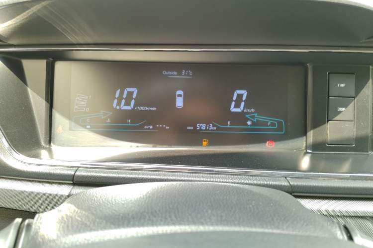 Used CHANGAN KAICHENG Oushang A600 2018 1.5L Manual Elite Version Odometer Close Up