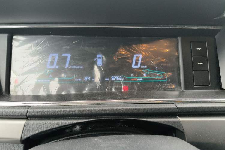 Used CHANGAN KAICHENG Oushang A600 2019 1.5L Manual Comfort Version Odometer Close Up