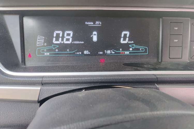 Used CHANGAN KAICHENG Oushang A600 2020 1.5L Manual Entrepreneurial Model Odometer Close Up