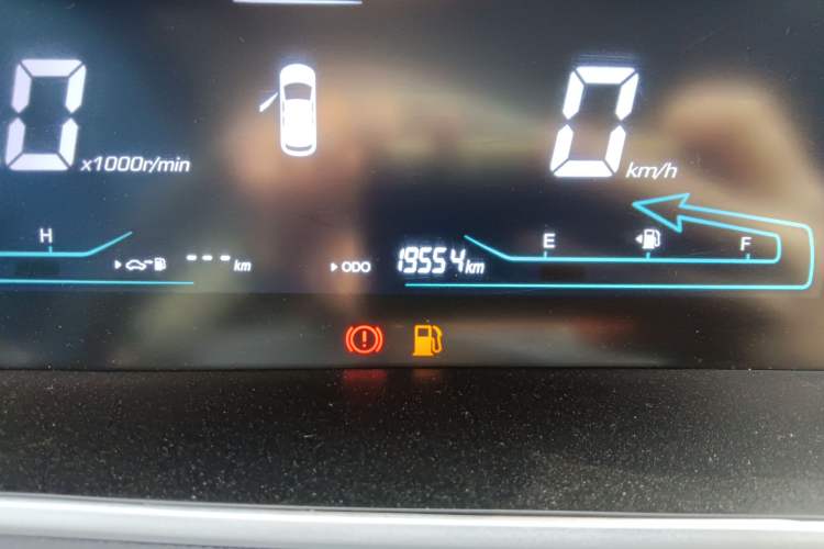 Used CHANGAN KAICHENG Oushang A600 2020 1.5L Manual Entrepreneurial Model Odometer Close Up