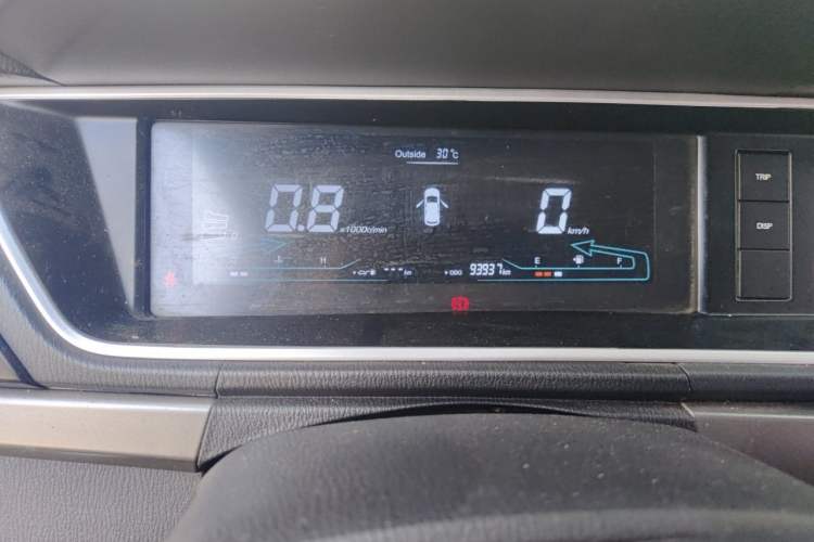 Used CHANGAN KAICHENG Oushang A600 2020 1.5L Manual Entrepreneurial Model Odometer Close Up