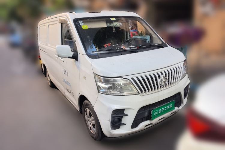 Used CHANGAN KAICHENG Ruixing EM60 2021 Pure Electric Van Transporter 60kW Front Right 45 Deg