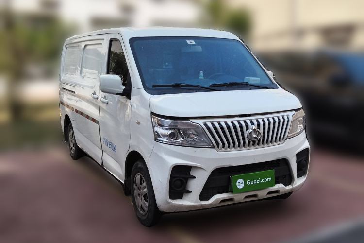 Used CHANGAN KAICHENG Ruixing EM60 2021 Pure Electric Van Transporter 60kW Front Right 45 Deg