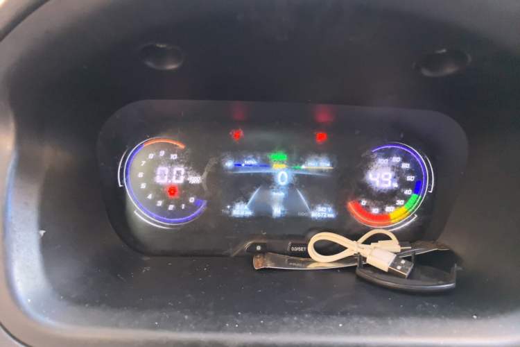 Used CHANGAN KAICHENG Ruixing EM60 2021 Pure Electric Van Transporter 60kW Instrument Cluster