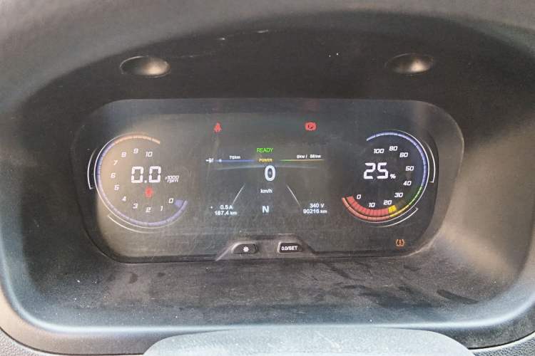Used CHANGAN KAICHENG Ruixing EM60 2021 Pure Electric Van Transporter 60kW Instrument Cluster